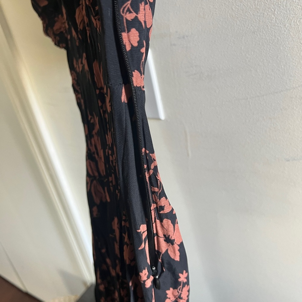 a new day Black Maxi Dress with Blush Floral Print - Picture 8 of 14